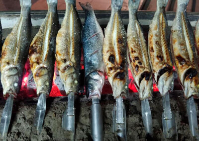 Espetos de sardinas